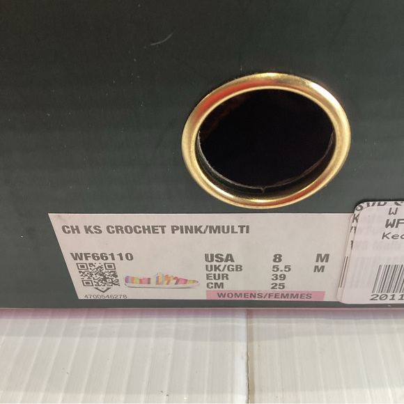 Keds x Kate Spade Double Decker Crochet Slip-On Shoes, Size 8 - Picture 10 of 10